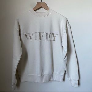 Six Stories Wifey Sweatshirt